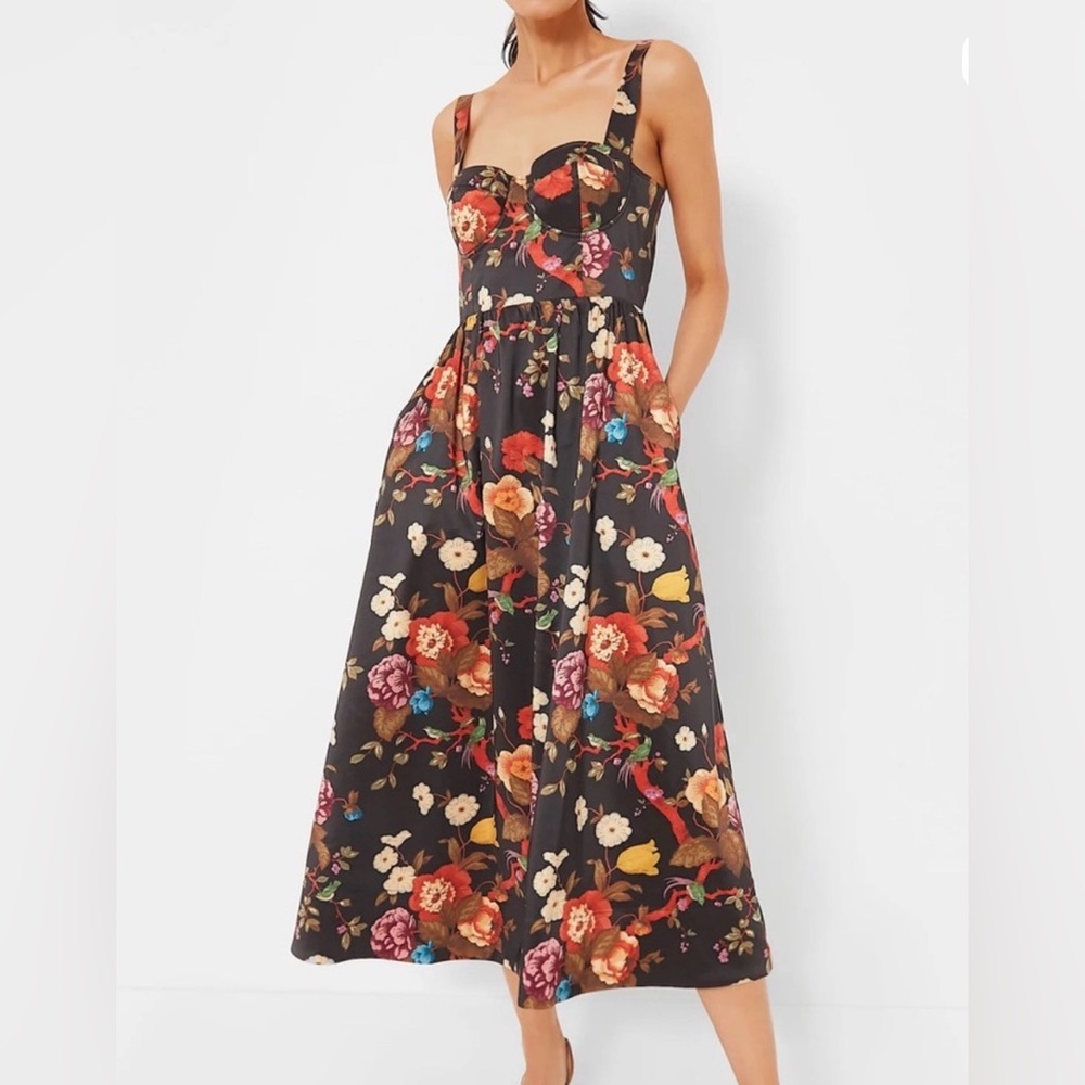 Tuckernuck Baroque Floral Dress